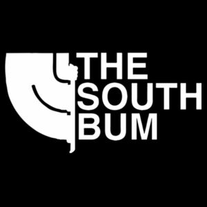 The South Bum  - AS Colour Womens Maple Organic Tee Design